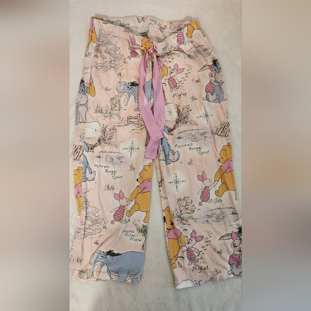Disney Winnie the Pooh Pink Pajama Bottoms